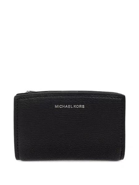 Portofel Michael Michael Kors din poplin negru
