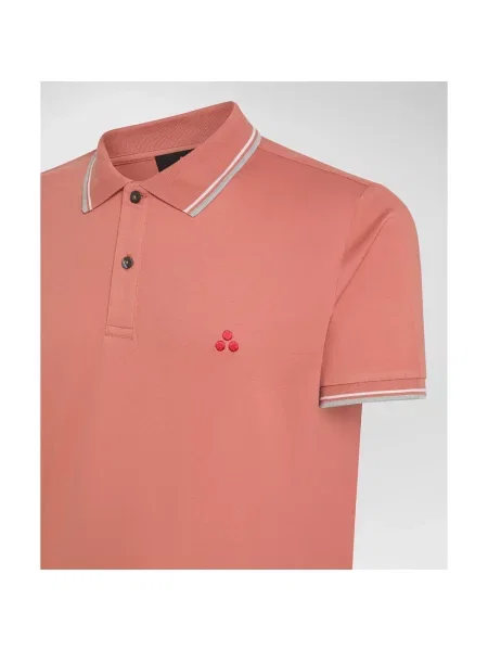 Koszulka polo Peuterey z logo pomarańczowa