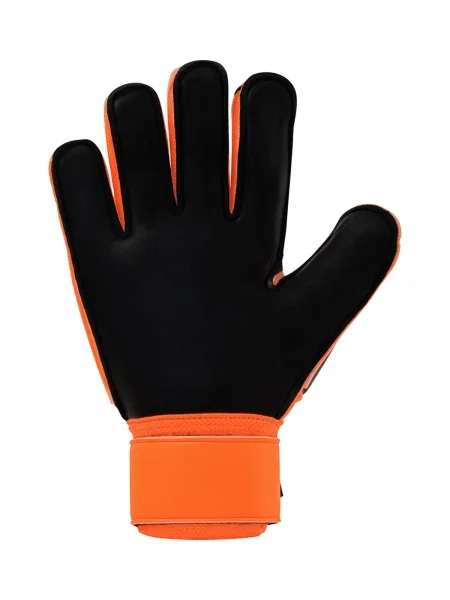 UHLSPORT Športové rukavice striebornosivá / oranžová / čierna biela
