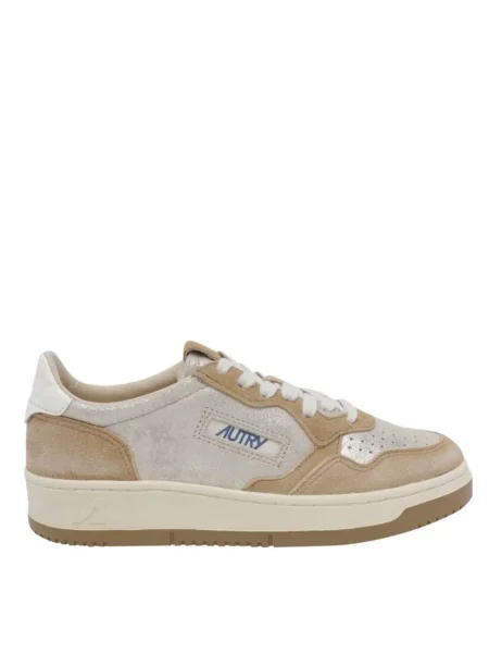 Sneakersy Autry beżowe