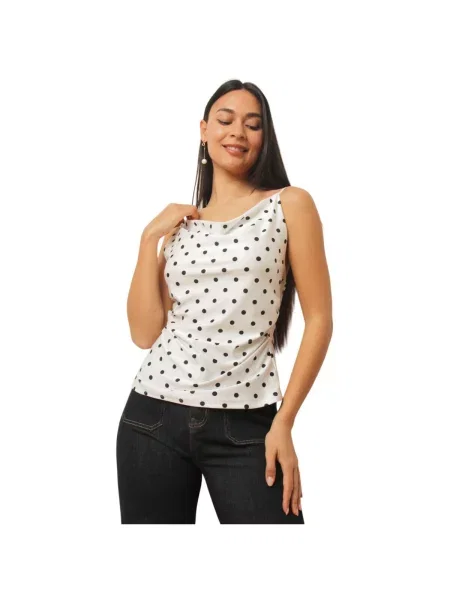 Top La Modeuse alb