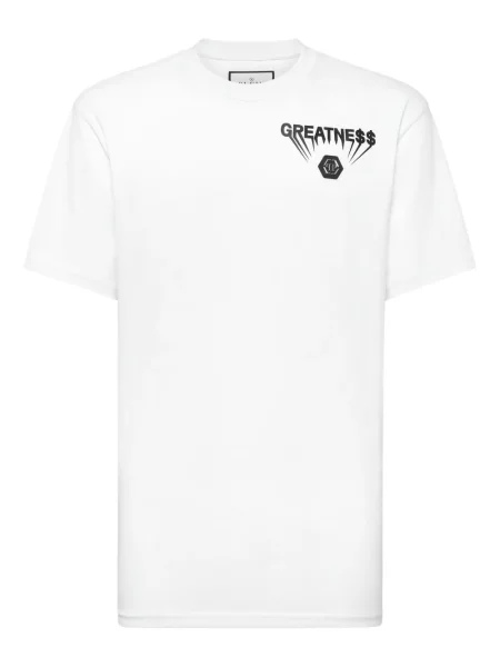 Tricou Philipp Plein alb