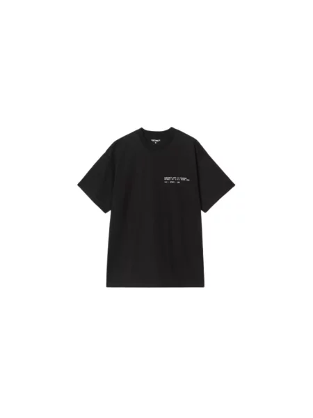 Koszulka Carhartt Wip w piórka czarna