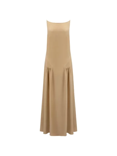 Rochie maxi The Arkow de mătase