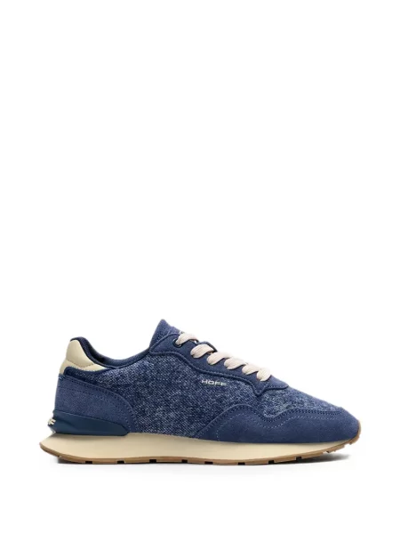 Sneakerși Hoff din piele de căprioară albastru