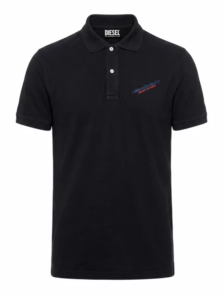 DIESEL Tricou T-SMITH-IND' negru