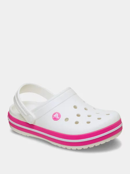 Детские сабо Crocs белые