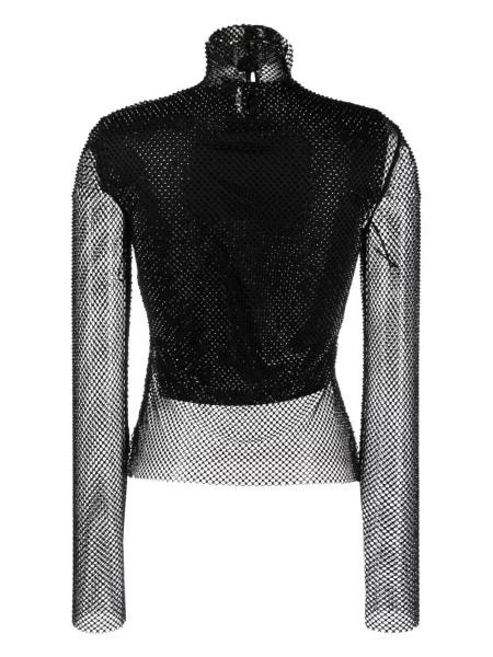 Top Sportmax plasă negru