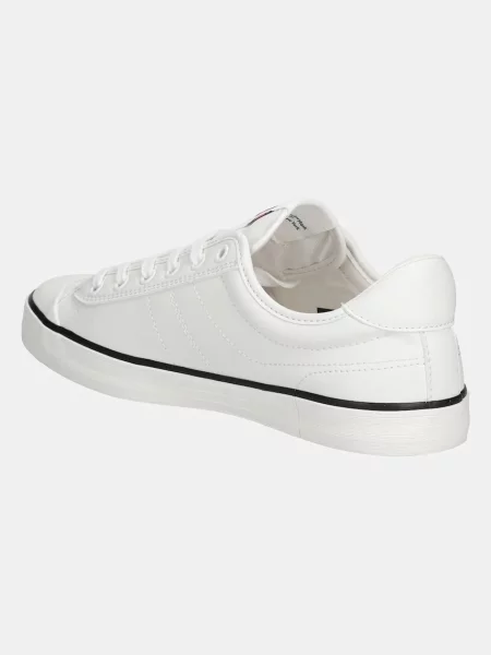 Tenisky Tommy Jeans VULCANIZED BUMPER bílá
