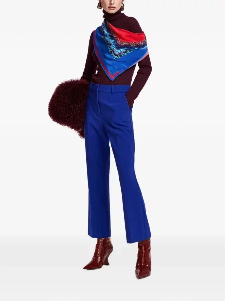 Pantaloni Essentiel Antwerp evazate albastru
