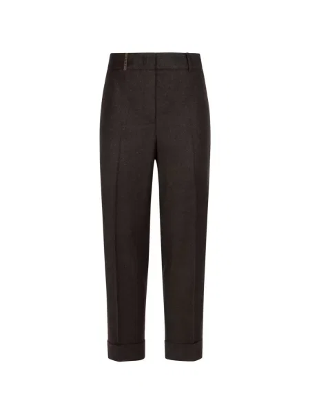 Pantaloni Peserico maro