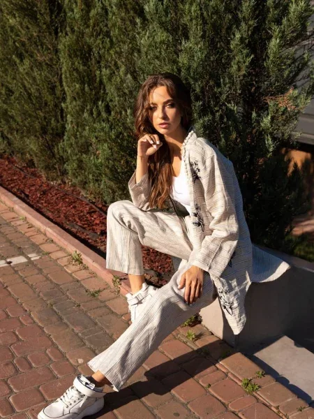 Женский пляжный халат