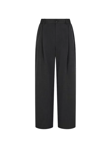 Pantaloni Tomboy cu cordon gri