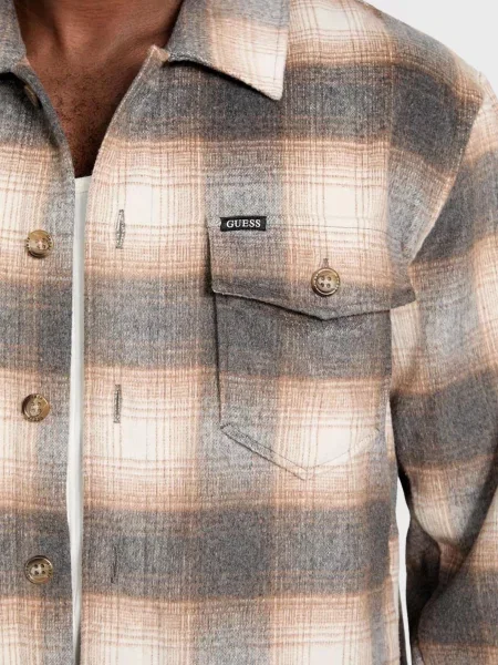 Клетчатая рубашка Guess