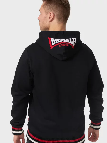 Худи Lonsdale черное