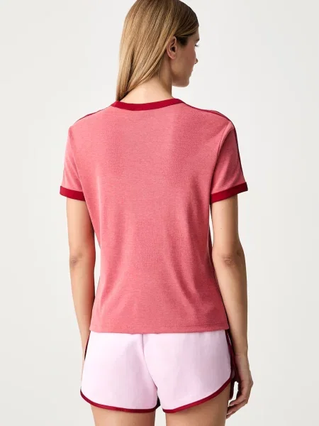 Adidas Originals футболка basic з бавовною Heather