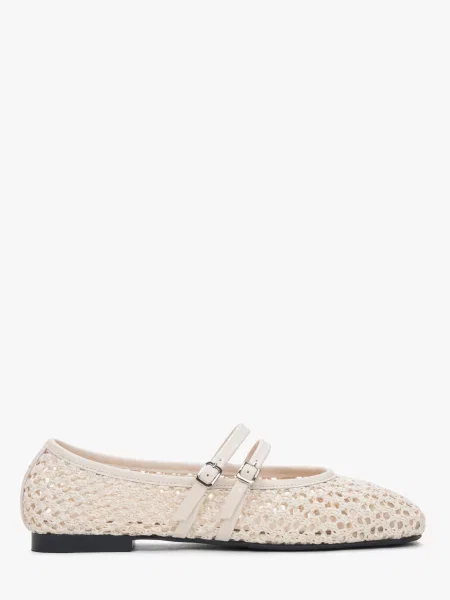 Туфлі та лофери Estro шкіра/текстиль білий