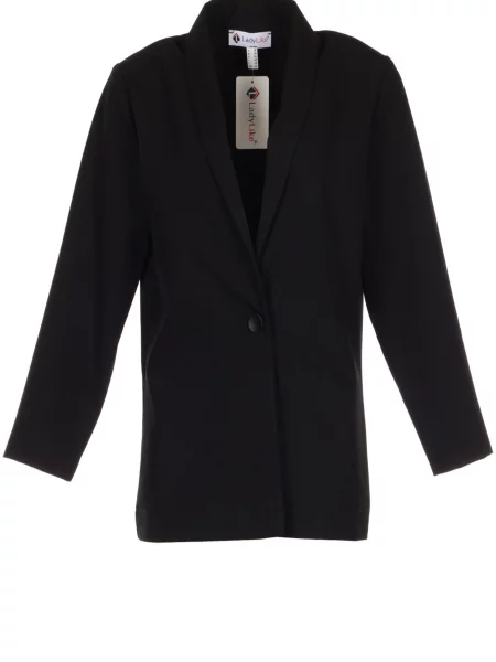 Піджак LadyLike бавовна/поліестер чорний