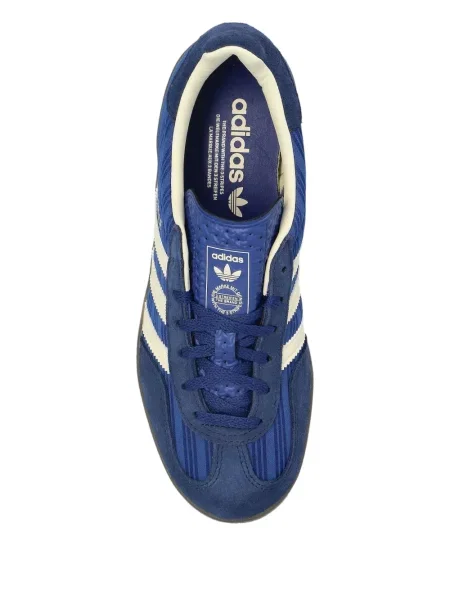 Prugasta majica Adidas s printom plava