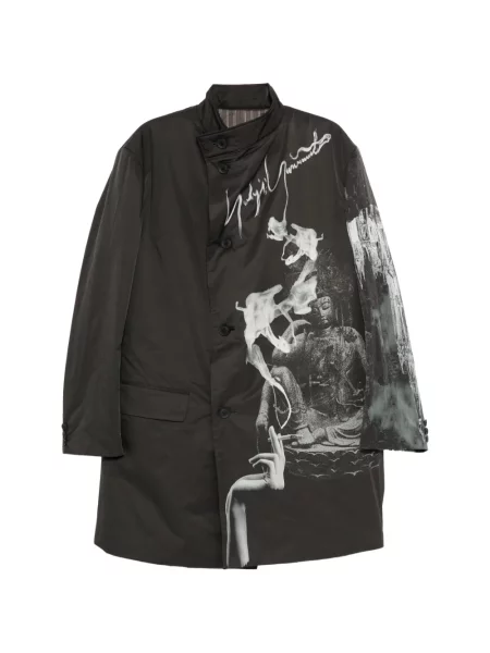 Costum Yohji Yamamoto cu imagine negru