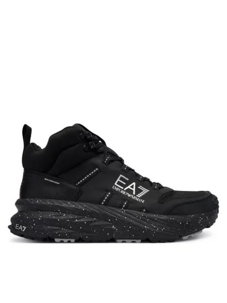 Pohodniške gležnjarji Ea7 Emporio Armani črna