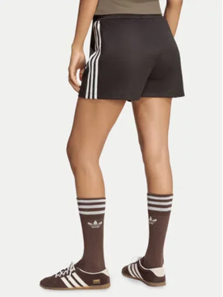 Adidas Športne kratke hlače Lace 3 Stripes rjava