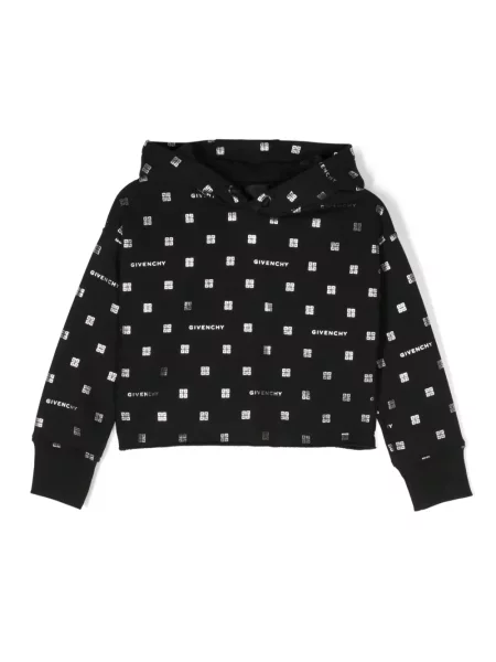 Bluza z kapturem dziecięca Givenchy czarna