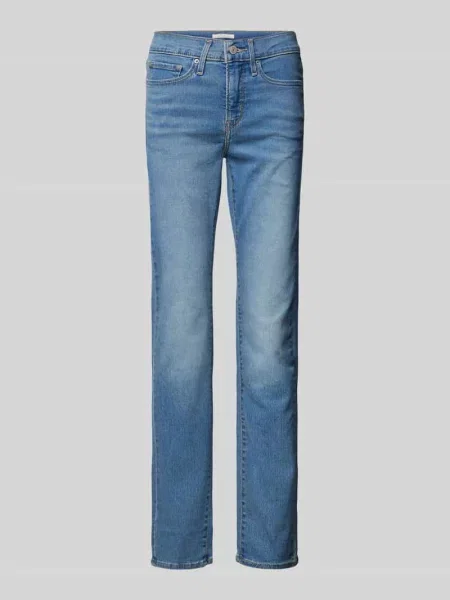 Jeansy o kroju slim fit z 5 model Levi's® 300 niebieskie