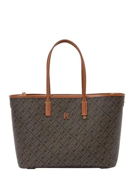 Geantă shopper Tommy Hilfiger negru