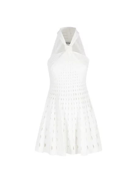 Mała mały sukienka mini Simkhai garniturowa beżowa