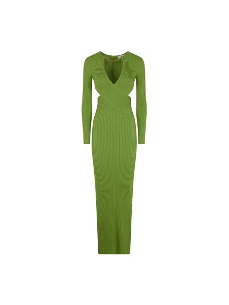 Sukienka maxi Elisabetta Franchi zielona