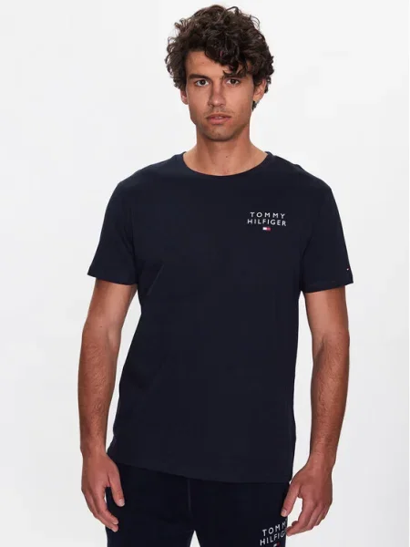 Тениска Tommy Hilfiger тъмносиньо
