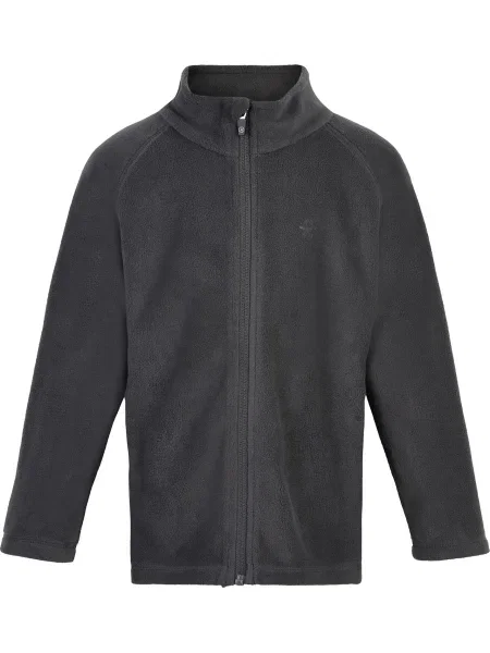 COLOR KIDS Jachetă fleece metalic gri