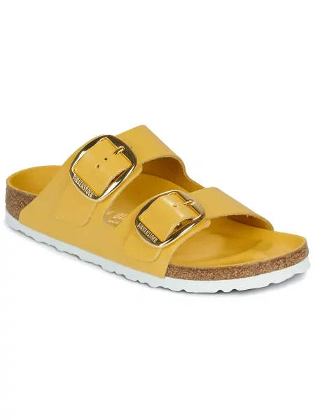 Šľapky Birkenstock s prackou žltá