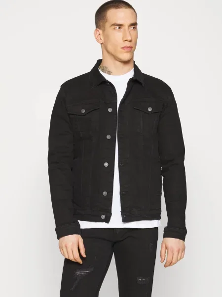 Denim Project Geacă de primăvară-toamnă DPMKash' negru
