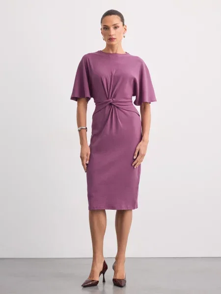 Midi suknelė Mohito violetinė