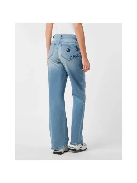 Jeansy Philipp Plein niebieskie