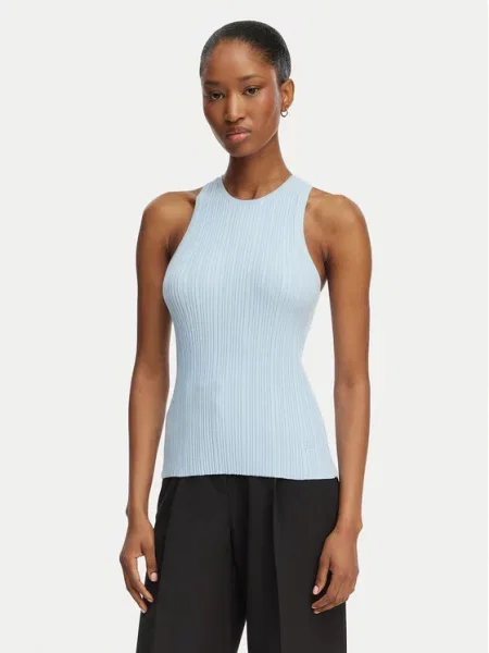 HUGO Топ Sarepla Світло-синій синій