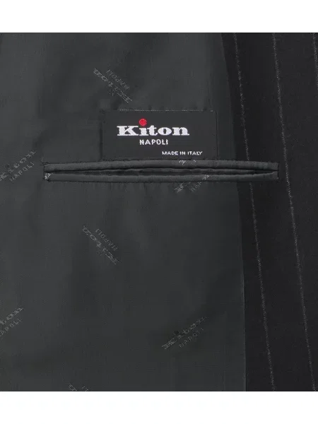 Costum Kiton de lână negru