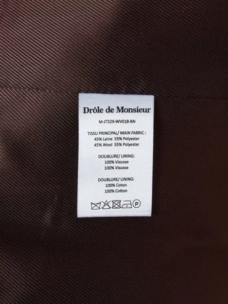 Μπλέιζερ Drôle De Monsieur καφέ