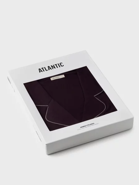 Піжама Atlantic бордова