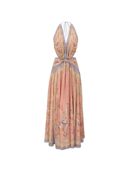 Rochie maxi Zimmermann roz