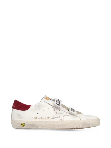 Sneakerși Golden Goose din piele alb