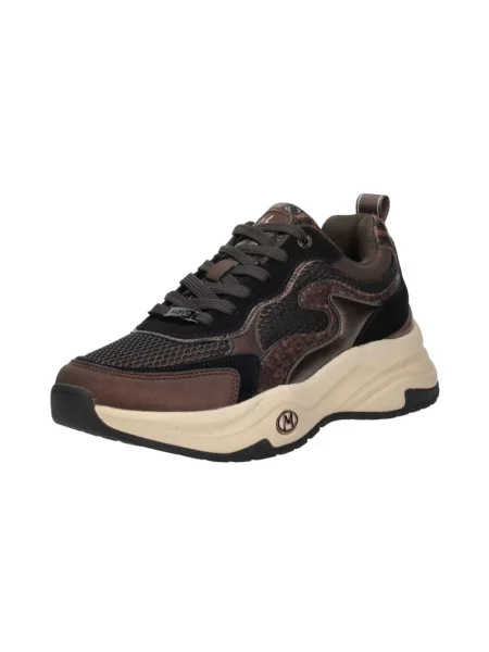 Sneakersy Mexx brązowe