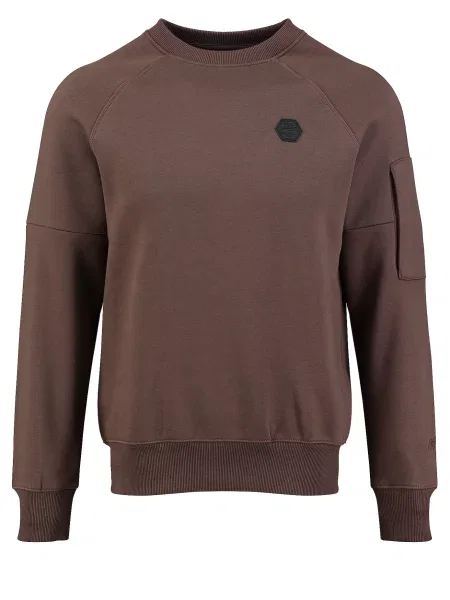 Key Largo Sweater majica smeđa