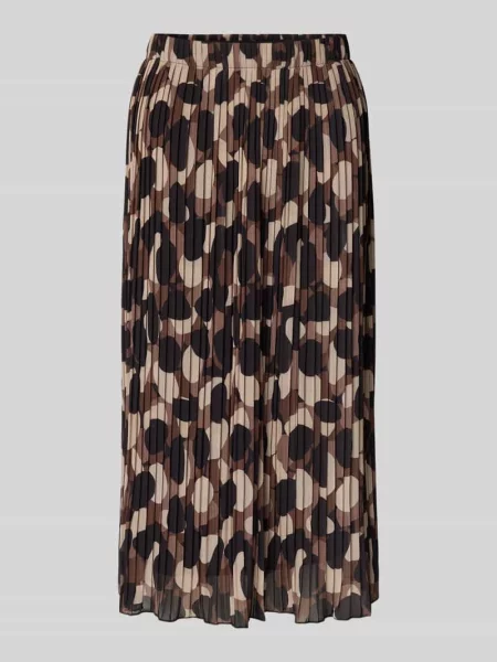 Spódnica midi z plisami Zabaione