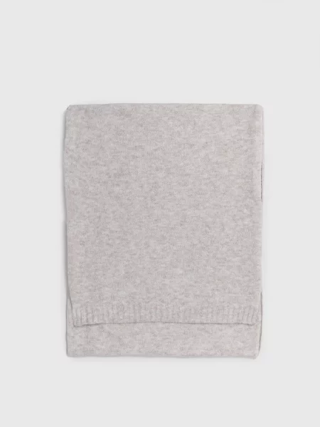 Arber Шарф Вовна/поліестер бежевий