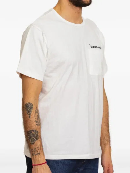 Tricou Fortela scurt alb