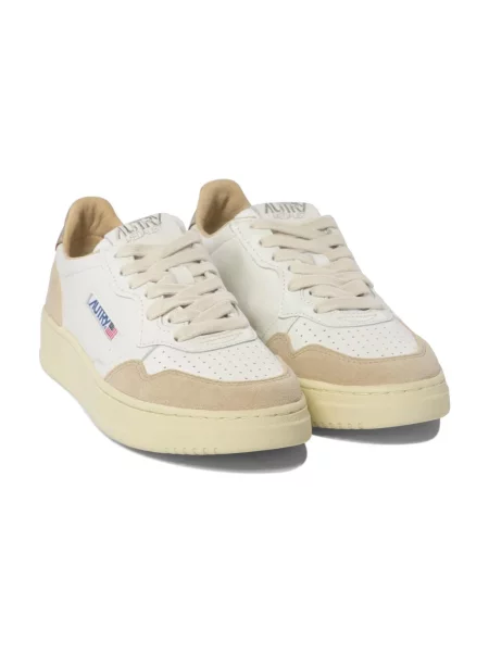 Sneakersy Autry skórzane białe