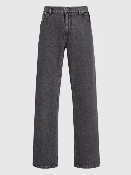 Джинси-бойфренди з вирізами Gauchere сірі